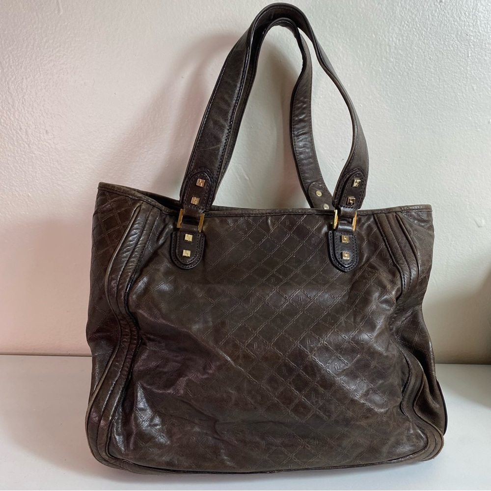 Lamb Fadeout Leather Stripe Purse - Picture 8 of 15